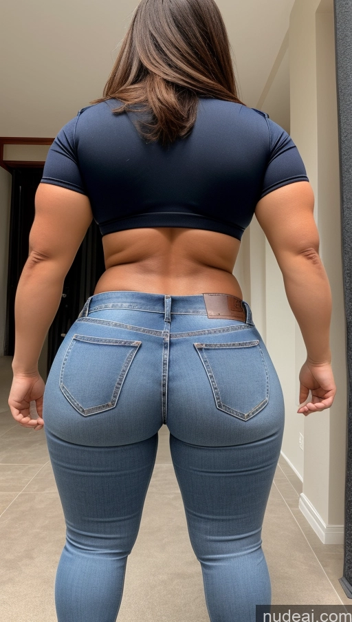 related ai porn images free for Athlete Perfect Boobs Small Tits Big Ass Big Hips Jeans Front View
