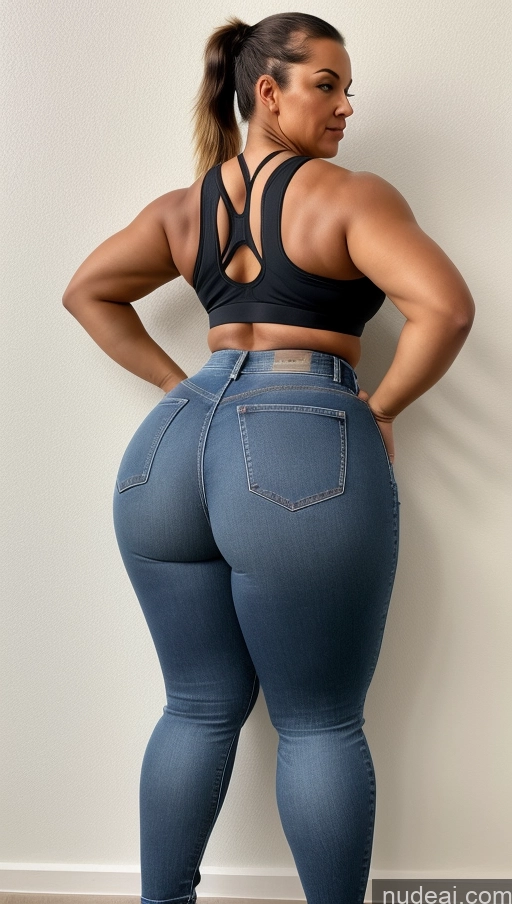 related ai porn images free for Athlete Big Ass Big Hips Jeans Ponytail