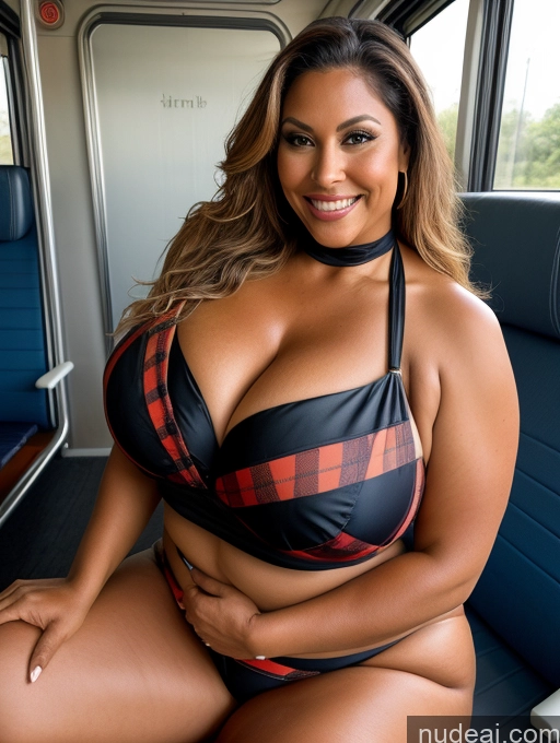 related ai porn images free for One Busty Huge Boobs Thick Tanned Skin 60s Laughing Polynesian Front View Microkini Thong Lumberjack Halloween Train