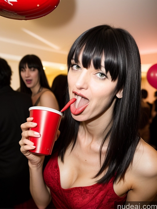 related ai porn images free for Czech Dress Ahegao 40s Tall Skinny Party Black Hair Bangs