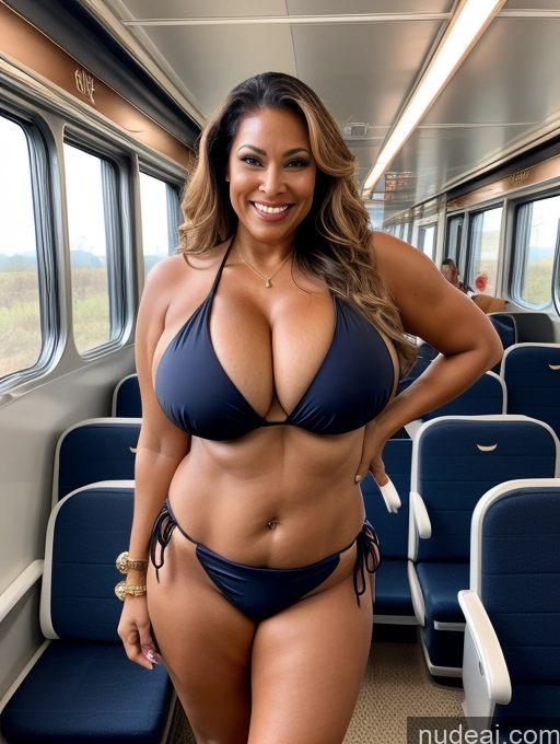 related ai porn images free for One Busty Huge Boobs Thick Tanned Skin 60s Laughing Front View Microkini Thong Lumberjack Halloween Train Polynesian