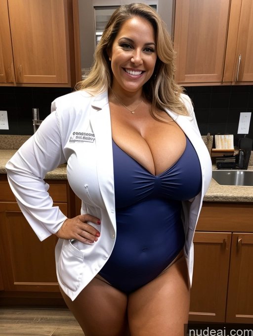 related ai porn images free for One Busty Huge Boobs Thick Tanned Skin Laughing 60s Front View Microkini Thong Lumberjack Lab Coat Halloween