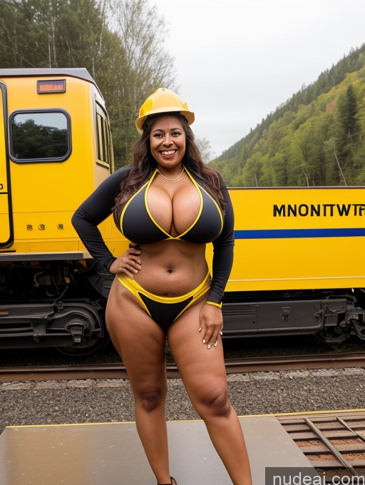 related ai porn images free for One Busty Huge Boobs Thick Tanned Skin Laughing 60s Front View Microkini Thong Construction Worker Witch Lumberjack Train