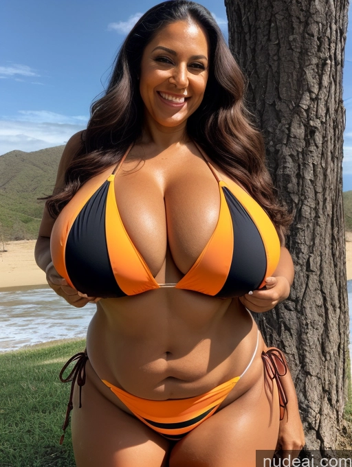 related ai porn images free for One Busty Huge Boobs Thick Tanned Skin Laughing 60s Front View Microkini Thong Brazilian Lumberjack Lab Coat Halloween