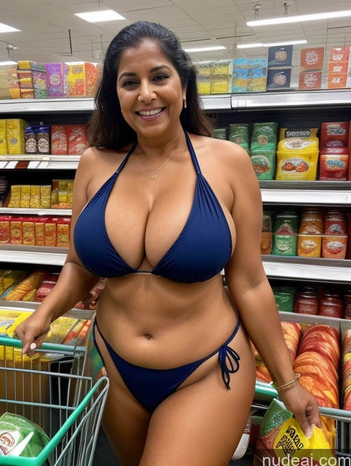 related ai porn images free for One Busty Huge Boobs Thick Tanned Skin Laughing Front View Microkini Thong Indian Grocery 80s