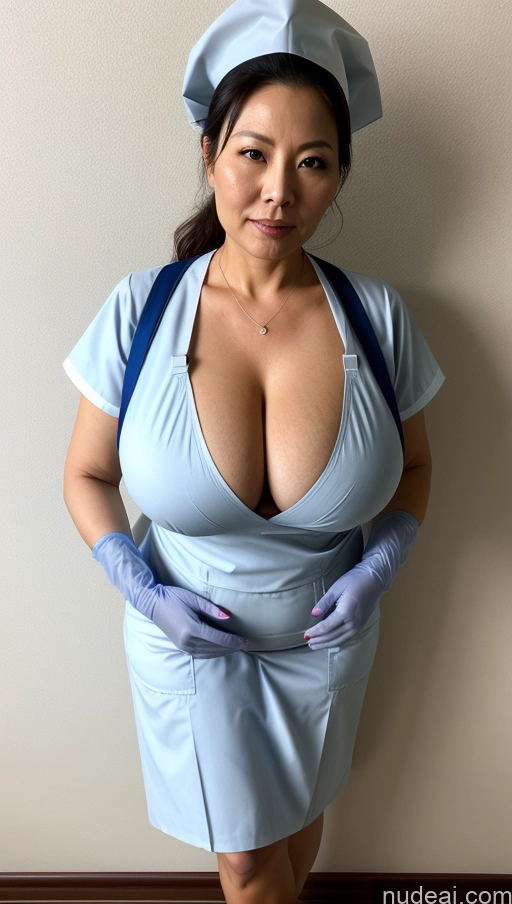 related ai porn images free for Busty Perfect Boobs Beautiful Big Hips Thick Perfect Body Milf Serious Chinese Hospital Front View Nurse Gloves Cleavage 40s