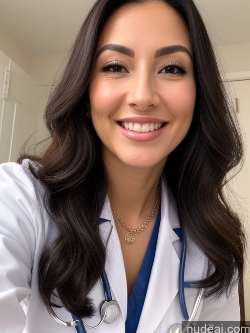 related ai porn images free for Woman One Perfect Boobs Beautiful Perfect Body Short 30s Happy Black Hair Long Hair Latina Front View Blowjob Doctor Stockings Jewelry