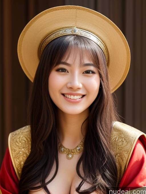 related ai porn images free for Model Busty Beautiful Chinese Perfect Boobs 18 Happy Laughing Girl Black Hair Long Hair Front View Nude Hat Medieval Roman Wedding Thin Round Glasses