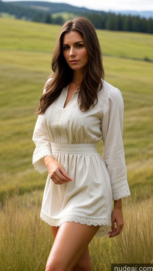 related ai porn images free for Woman One Pubic Hair Skin Detail (beta) Detailed Serious Brunette 30s Thick Traditional Meadow Spreading Legs
