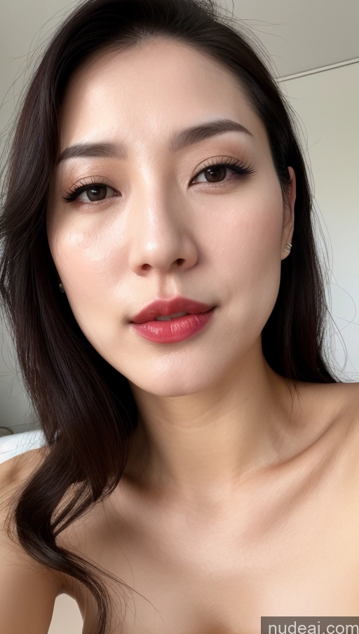 related ai porn images free for Woman One Small Tits Beautiful Lipstick Fairer Skin Black Hair Korean Close-up View Cumshot 30s