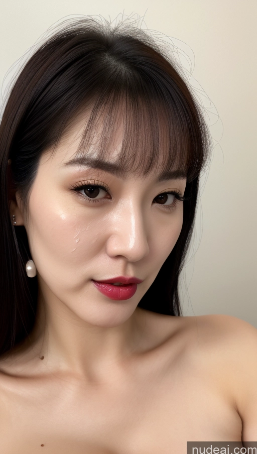 related ai porn images free for Woman One Small Tits Beautiful Lipstick Fairer Skin Black Hair Korean Cumshot 30s Close-up View