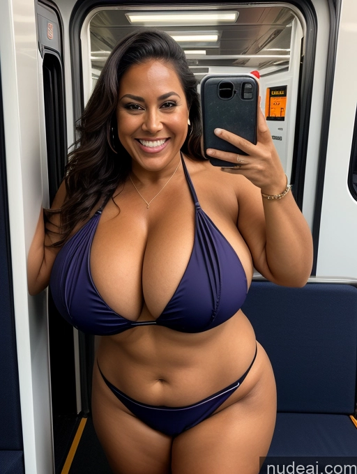 related ai porn images free for One Busty Huge Boobs Thick Tanned Skin Laughing Polynesian 60s Front View Microkini Thong Lumberjack Halloween Train