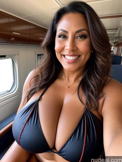 related ai porn images free for One Busty Huge Boobs Thick Tanned Skin Laughing Front View Microkini Thong 60s Polynesian Lumberjack Halloween Train