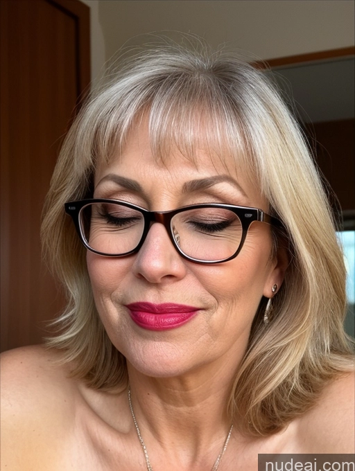 related ai porn images free for Milf Glasses Lipstick Pubic Hair Blonde Bangs Perfect Boobs Big Ass Long Legs 50s Nude Seductive Orgasm Happy Laughing Pouting Lips German Snow Eating