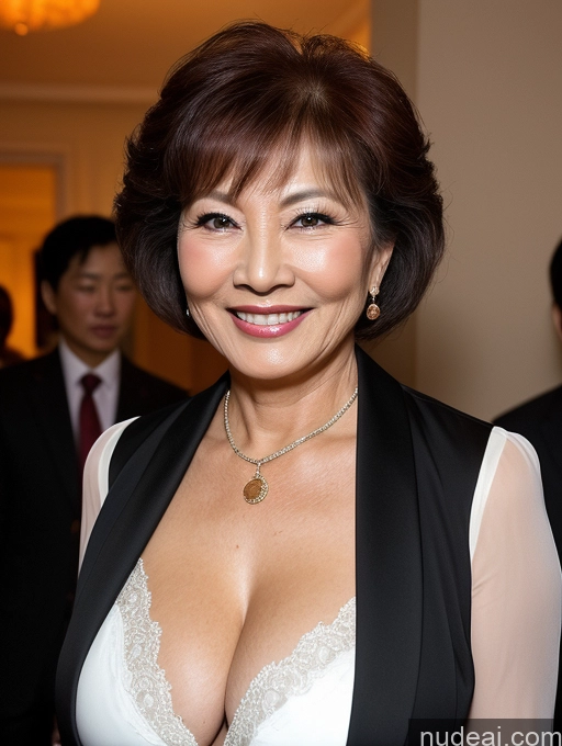 related ai porn images free for Milf Two Busty Perfect Boobs Beautiful Perfect Body 70s Party Suit Stylish Secretary Professor Bra Jacket Cleavage Detailed Chinese Dark Lighting Happy Pixie