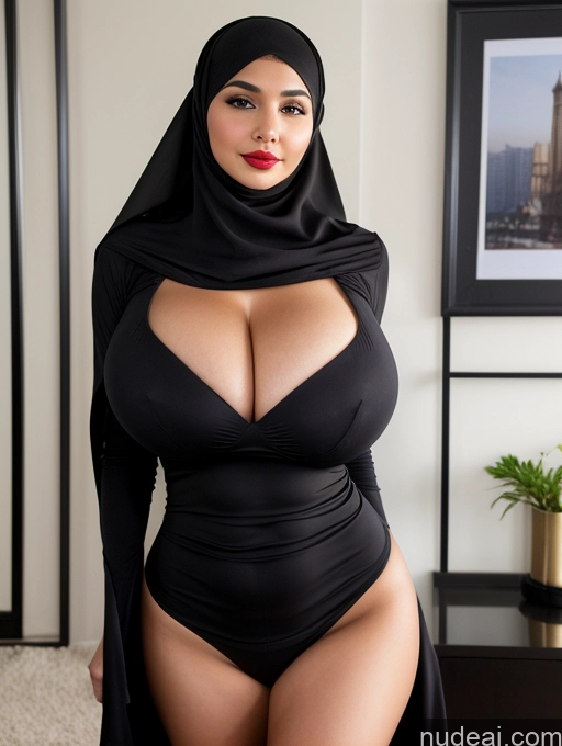 related ai porn images free for Woman Busty Huge Boobs Beautiful Lipstick Perfect Body 18 Seductive Front View Niqab Italian