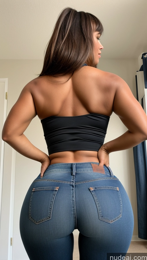 related ai porn images free for Athlete Big Ass Big Hips Jeans Bangs