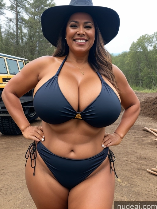 related ai porn images free for One Busty Huge Boobs Thick Tanned Skin Laughing Front View Microkini Thong 60s Polynesian Lumberjack Construction Worker Witch
