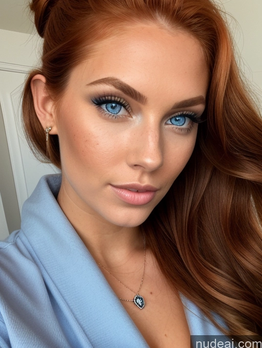 related ai porn images free for Miss Universe Model Busty Perfect Boobs Skinny Tanned Skin Front View Jewelry Deep Blue Eyes Ginger Kimono Irish 18 Ponytail Soft + Warm