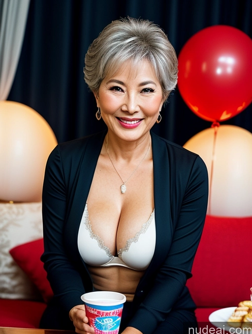 related ai porn images free for Milf Two Busty Perfect Boobs Beautiful Perfect Body 70s Party Suit Stylish Secretary Professor Bra Jacket Cleavage Detailed Chinese Happy Pixie