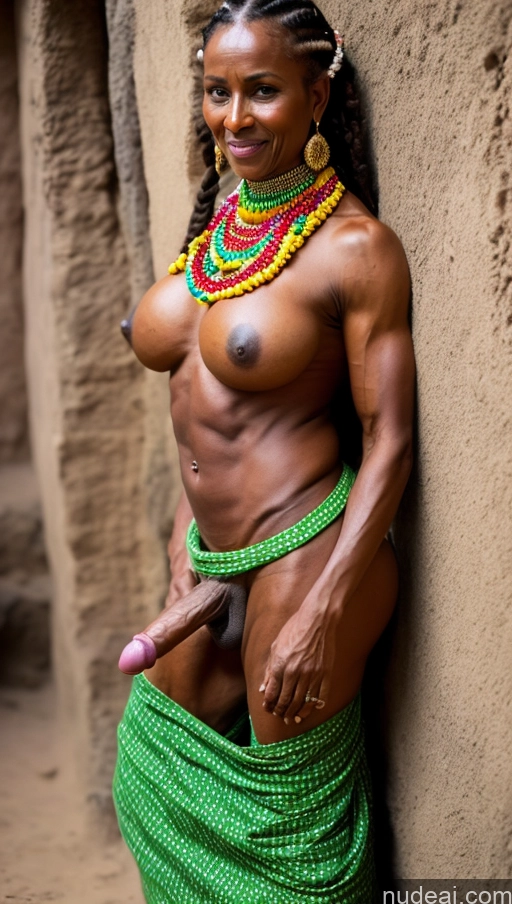 related ai porn images free for Dark Skin Muscular Abs Thick Braided Ethiopian Milf Pubic Hair Traditional Trans Girl With Erect Penis Western 60s
