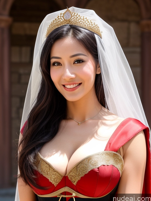 related ai porn images free for One Busty Perfect Boobs 20s Happy Black Hair Hair Bun Indonesian Film Photo Front View Nude Bows Girl Thin Round Glasses Corset Hat Medieval Niqab Roman Wedding