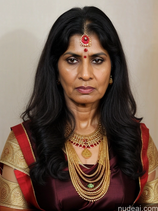 related ai porn images free for Milf Dark Skin Fairer Skin 50s Angry Black Hair Indian Sari Traditional Tribal Gold Jewelry Jewelry