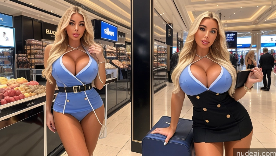 related ai porn images free for Two Huge Boobs Bimbo Flight Attendant Mall