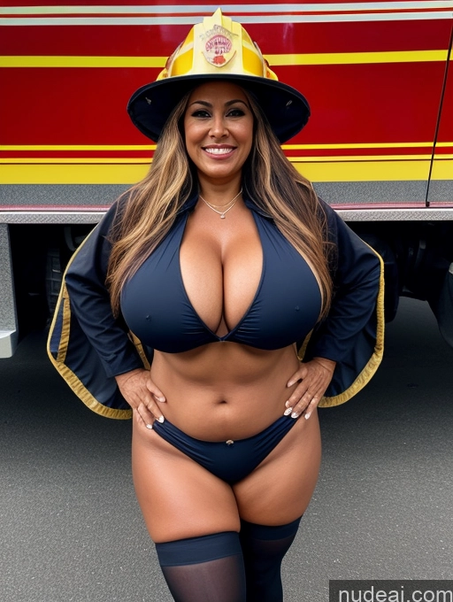 related ai porn images free for One Busty Huge Boobs Thick Tanned Skin 60s Laughing Latina Front View Microkini Thong Lumberjack Witch Firefighter