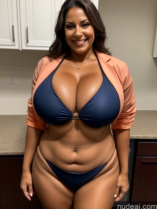 related ai porn images free for One Busty Huge Boobs Thick Tanned Skin 60s Laughing Latina Front View Microkini Thong Lumberjack Lab Coat Halloween