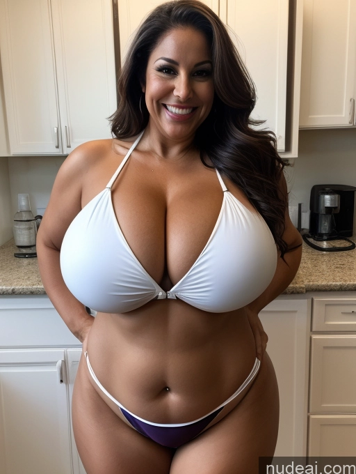related ai porn images free for One Busty Huge Boobs Thick Tanned Skin 60s Laughing Latina Front View Microkini Thong Lumberjack Lab Coat Halloween