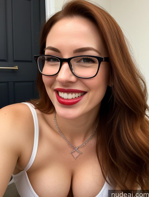 related ai porn images free for Woman One Perfect Boobs Beautiful Lipstick Fairer Skin Perfect Body Short Glasses 30s Happy Ginger Long Hair Latina Front View Blowjob Casual Jewelry