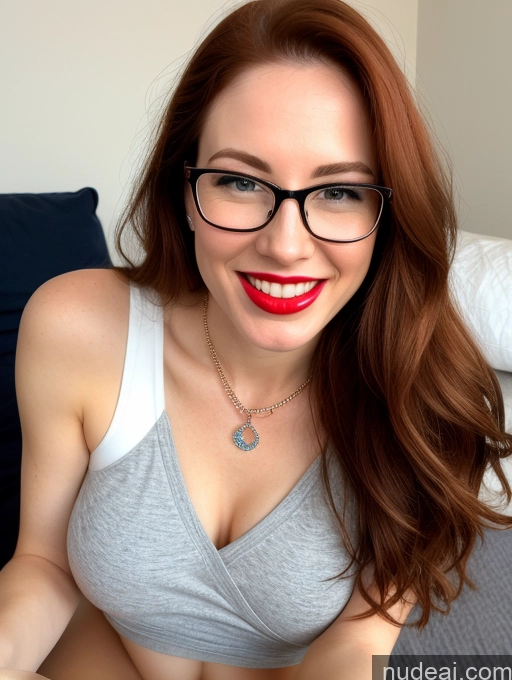 related ai porn images free for Woman One Perfect Boobs Beautiful Lipstick Fairer Skin Perfect Body Short Glasses 30s Happy Ginger Long Hair Latina Front View Blowjob Casual Jewelry