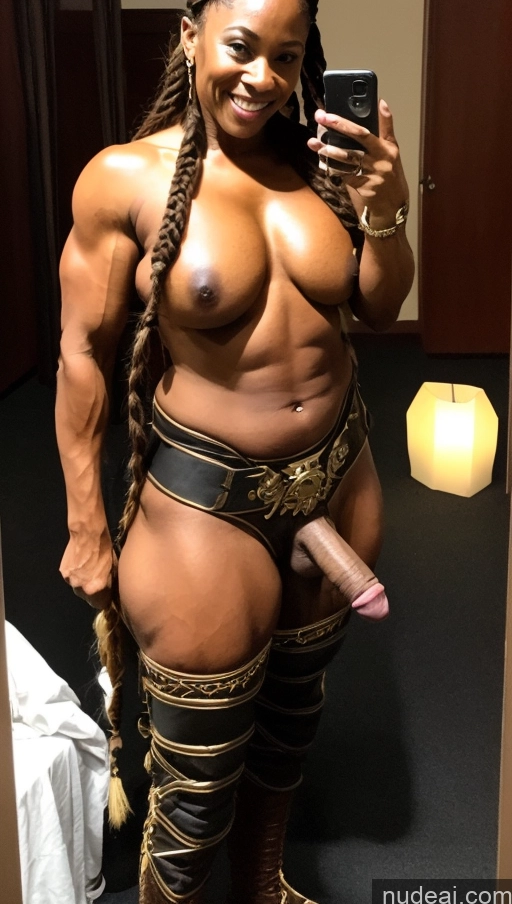 related ai porn images free for Thick Dark Skin Muscular Abs Braided Ginger Ethiopian Milf 60s Trans Girl With Erect Penis Pubic Hair Pirate Dark Lighting Sci-fi Armor