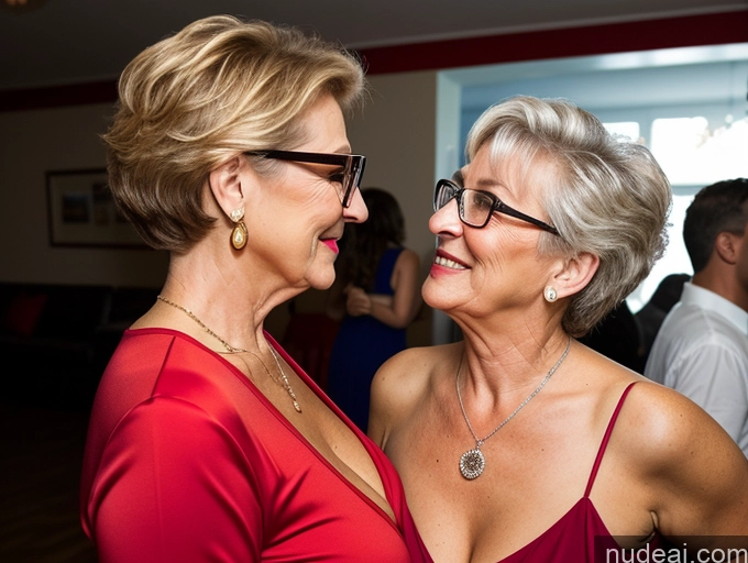 related ai porn images free for Czech Glasses Casual Side View 70s Two Party