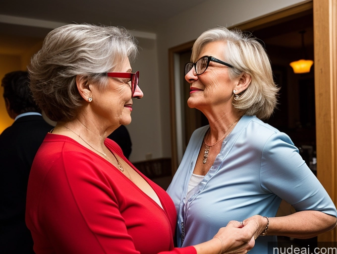 related ai porn images free for Czech Glasses Casual Side View 70s Two Party
