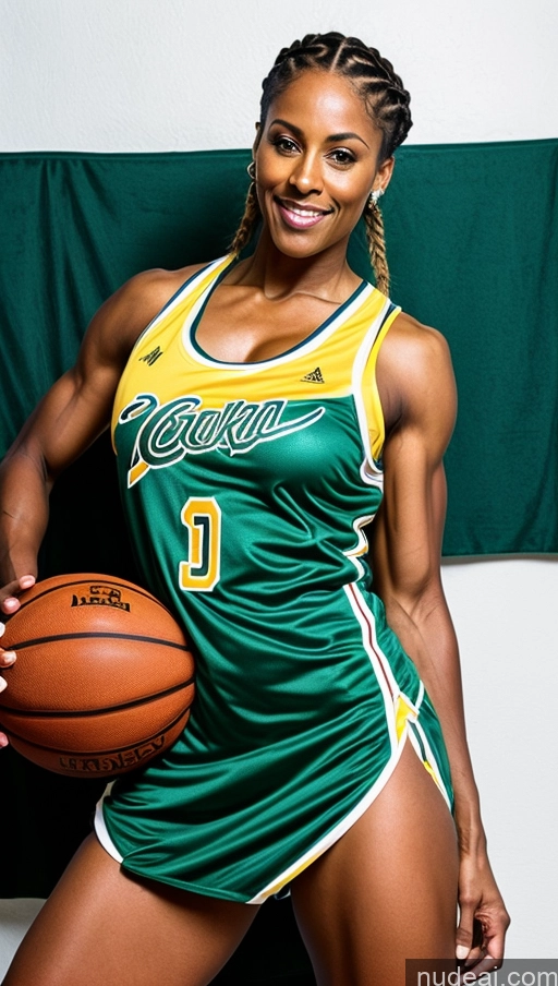 related ai porn images free for Muscular Abs Thick Dark Skin Ethiopian Trans Girl With Erect Penis Braided Black Hair Basketball Milf Tattoos Towel 50s