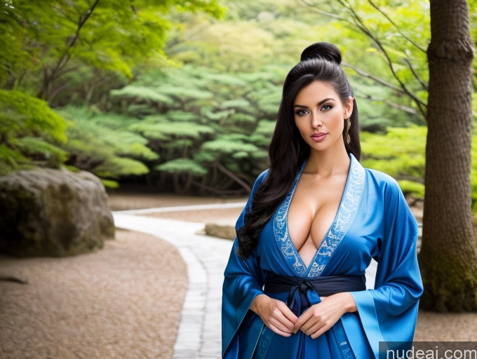 related ai porn images free for Miss Universe Model Busty Perfect Boobs Long Legs Deep Blue Eyes Skinny Kimono 20s Black Hair Swedish Hair Bun