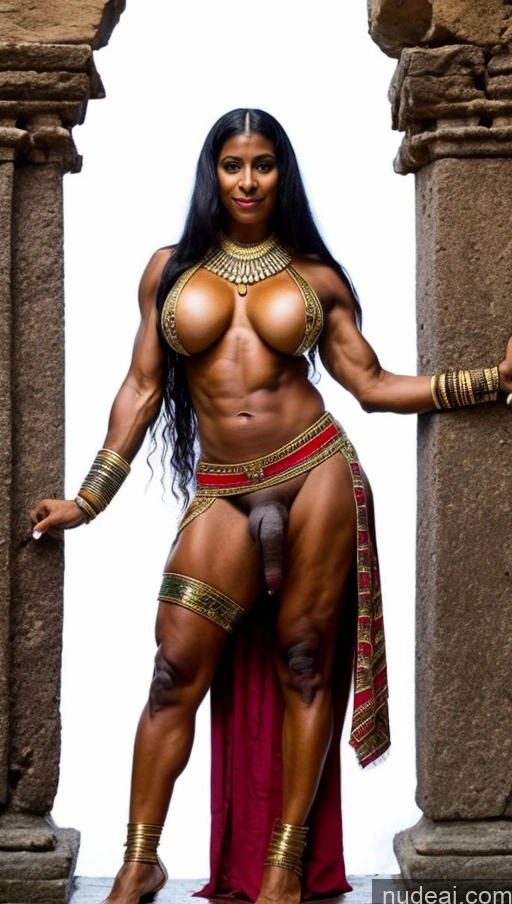 related ai porn images free for Egyptian Thick Muscular Abs Dark Skin Milf Trans Girl With Erect Penis 60s Roman Traditional Jewelry Black Hair
