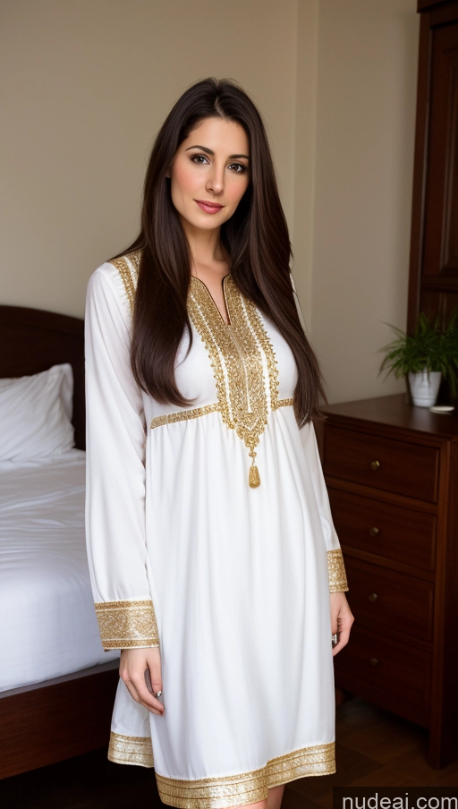 related ai porn images free for Woman One Beautiful Fairer Skin Thick Skinny 30s Seductive Brunette Long Hair Bedroom Traditional Dress Stylish Dark Lighting Small Tits Big Hips Middle Eastern Tunic