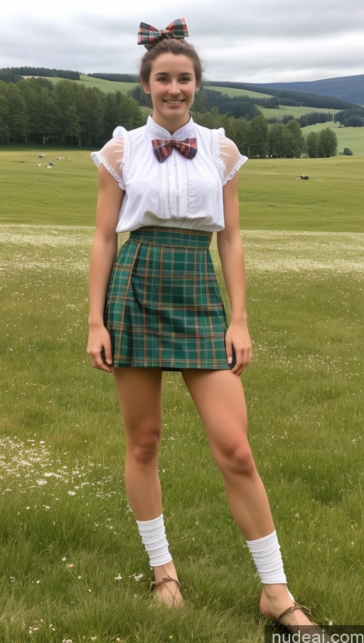 related ai porn images free for Traditional 18 Athlete Short Pubic Hair Nude Meadow French Bows Kilt Dress Spreading Legs