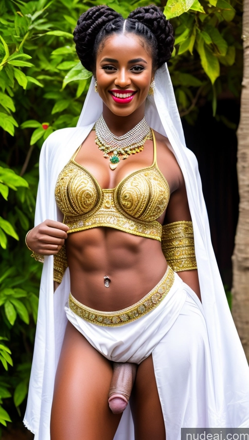 related ai porn images free for Thick Dark Skin Muscular Abs Trans Girl With Erect Penis Traditional Roman Ethiopian Pubic Hair Wedding Suit Lipstick Sexy Face Happy