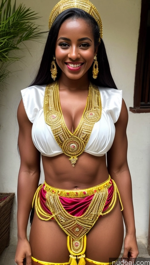 related ai porn images free for Thick Dark Skin Muscular Abs Trans Girl With Erect Penis Traditional Roman Ethiopian Pubic Hair Wedding Suit Lipstick Sexy Face Happy