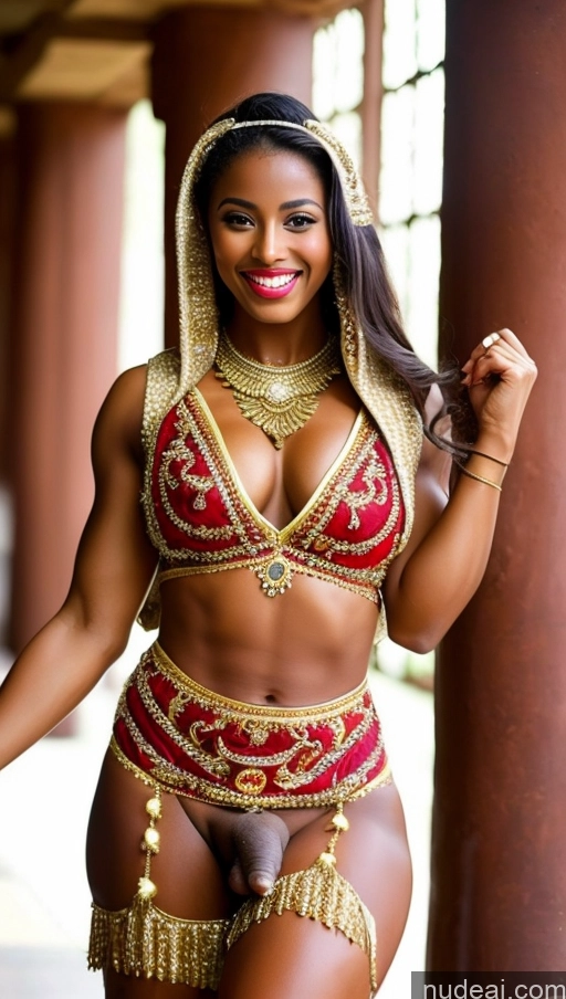 related ai porn images free for Thick Dark Skin Muscular Abs Trans Girl With Erect Penis Traditional Roman Ethiopian Pubic Hair Wedding Suit Lipstick Sexy Face Happy Beautiful