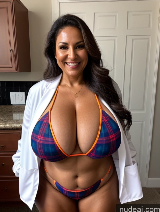 related ai porn images free for One Busty Huge Boobs Thick Tanned Skin Laughing Front View Microkini Thong 60s Lumberjack Lab Coat Halloween Brazilian