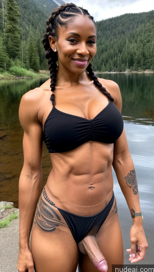 related ai porn images free for Abs Trans Girl With Erect Penis Muscular Dark Skin Milf Braided Black Hair Nigerian Tattoos Lumberjack Pubic Hair Thick Lake 70s Shirt Bomber