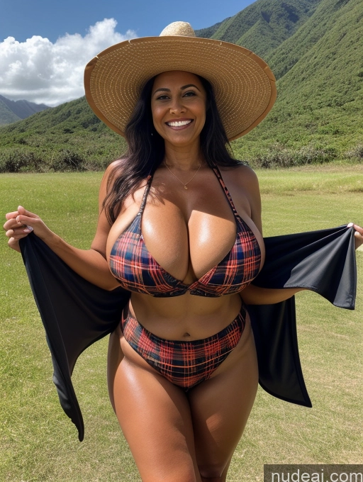related ai porn images free for One Busty Huge Boobs Thick Tanned Skin Laughing Front View Microkini Thong 60s Lumberjack Polynesian Witch