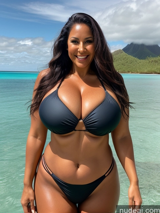 related ai porn images free for One Busty Huge Boobs Thick Tanned Skin 60s Laughing Front View Microkini Thong Lumberjack Witch Polynesian