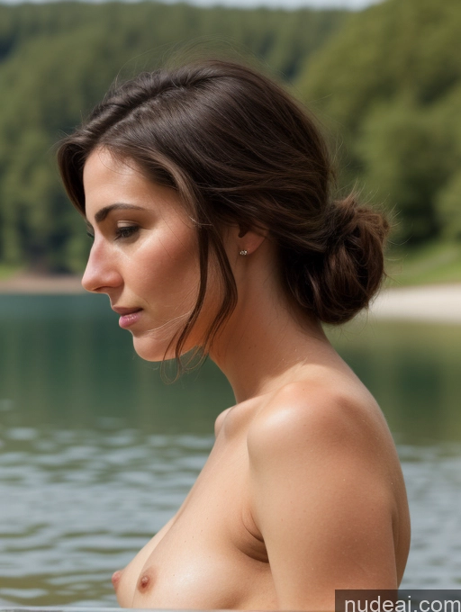 related ai porn images free for Woman One Perfect Boobs Small Tits Pubic Hair 20s Brunette Straight British Skin Detail (beta) Nude Lake Side View