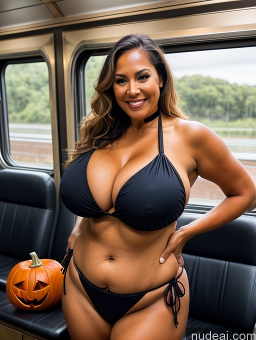 related ai porn images free for One Busty Huge Boobs Thick Tanned Skin Laughing Front View Microkini Thong Polynesian Halloween Lumberjack 70s Train
